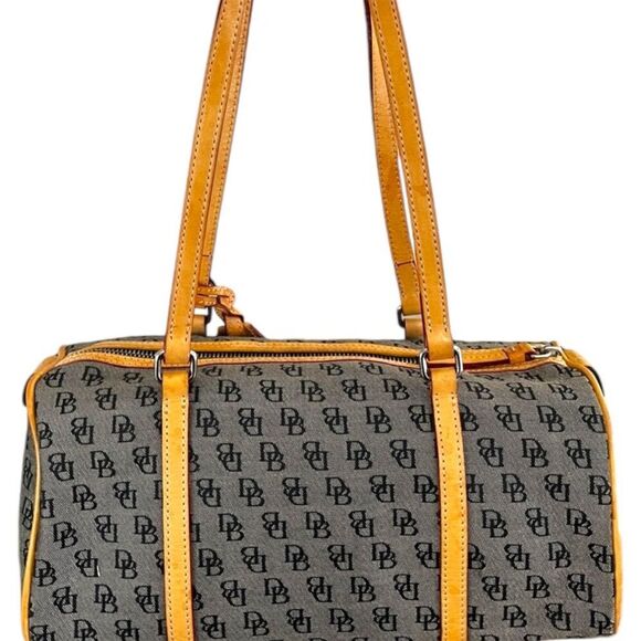 Vintage Dooney & Bourke Signature DB Shoulder Bag - Picture 5 of 10